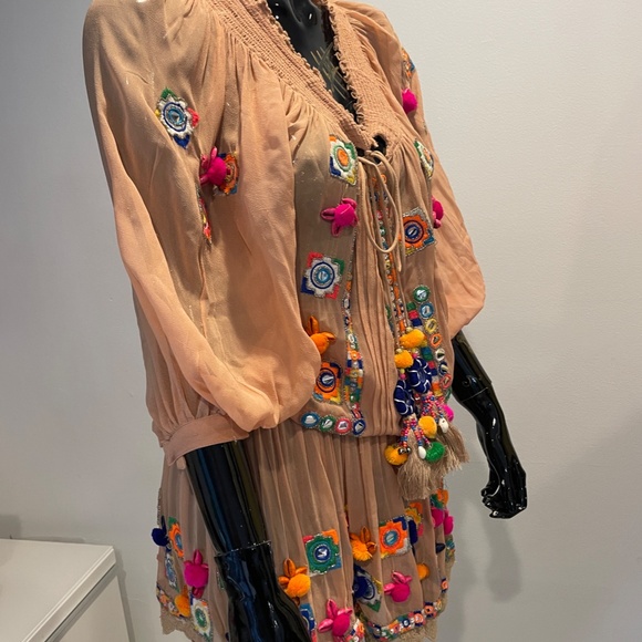 Embroidered Mini-Dress (Diamond for Eden) - Picture 4 of 5